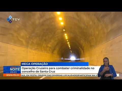 Megaoperação PJ: Operação Cruzeiro para combater criminalidade no concelho de Santa Cruz