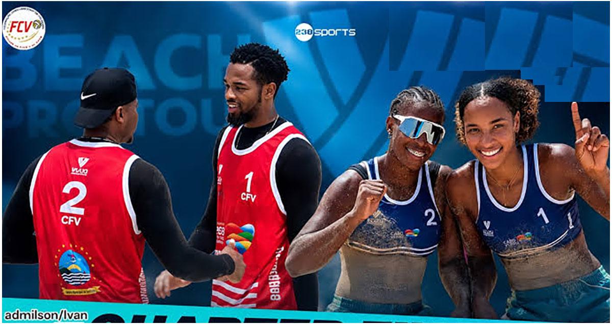 Cabo Verde participa no CAN de Voleibol de Praia no Egito com duas duplas
