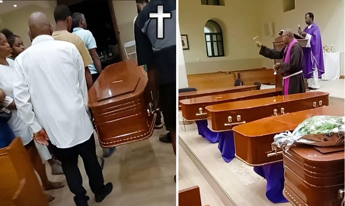 SETE VÍTIMAS DO ACIDENTE FORAM SEPULTADAS NA MADRUGADA DESTE DOMINGO