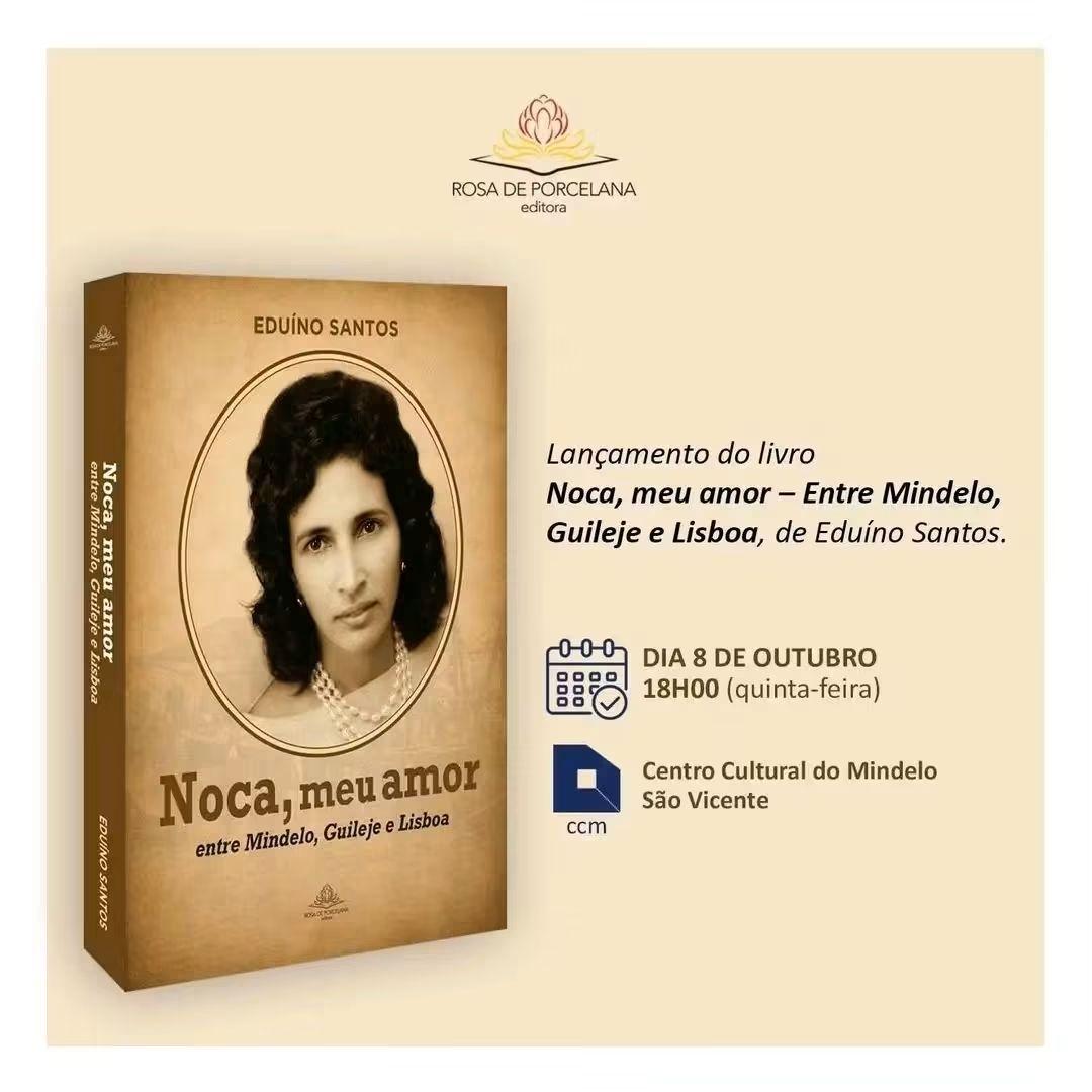 Eduíno Santos lança “Noca, meu amor” a 8 de outubro no Centro Cultural do Mindelo