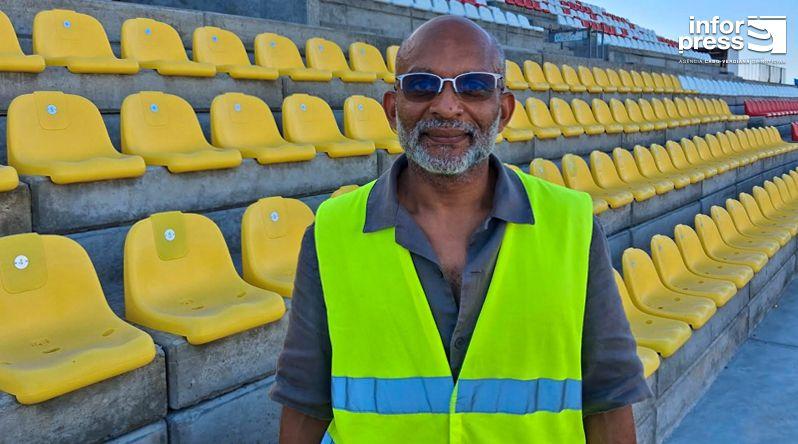 Fogo: Estádio 5 de Julho será uma "referência nacional" pela adequação às normas da FIFA - arquitecto (c/áudio)