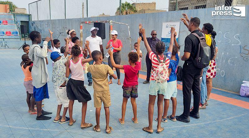 Crianças do Alto da Glória Recebem Sensibilização sobre Prevenção do Uso de Álcool