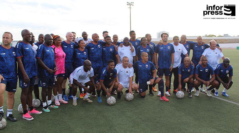 Ilha do Sal: Sal: Estádio Marcelo Leitão recebe jogo de antigas estrelas do futebol africano à margem de conferência da CAF