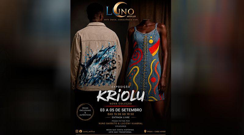 LUNO Artflux apresenta colecção “KRIOLU” que transforma jeans em peças de arte