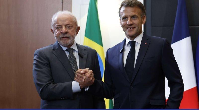 Lula e Macron Debatem Defesa e Cooperação