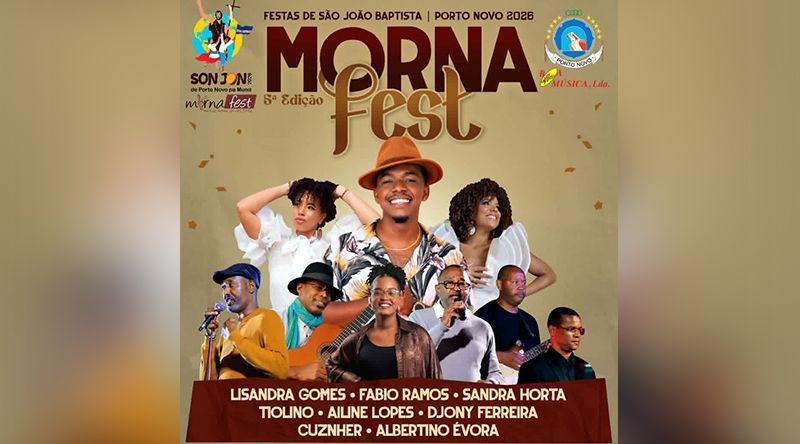 5.ª Edição da Morna Fest Promete Noite Memorável em Porto Novo