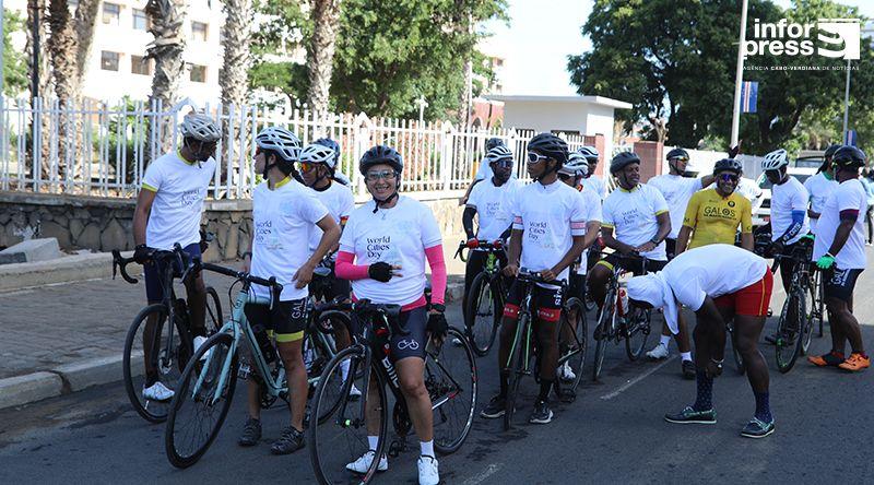 Praia: “Mexa-se pela Vida” reforça promoção de estilos de vida saudáveis com passeio ciclístico e feira de saúde