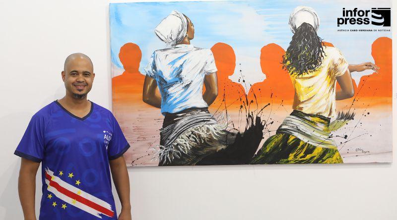 Sidney Cerqueira destaca exposição “histórica” de artistas guineenses em Cabo Verde