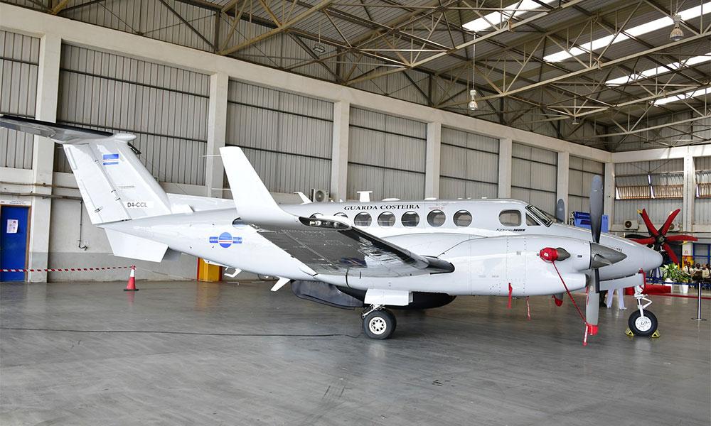 Estado paga 190 mil contos em contratos para manter operacional o King Air da Guarda Costeira