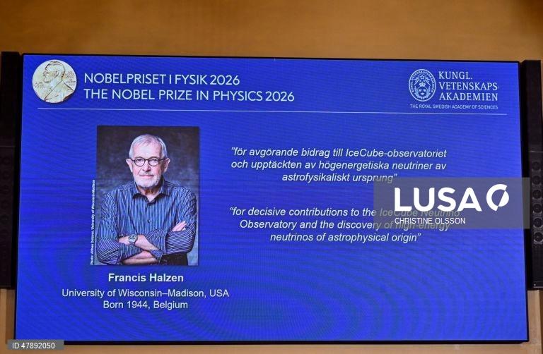 Nobel da Física atribuído a descoberta de neutrinos de origem astrofísica
