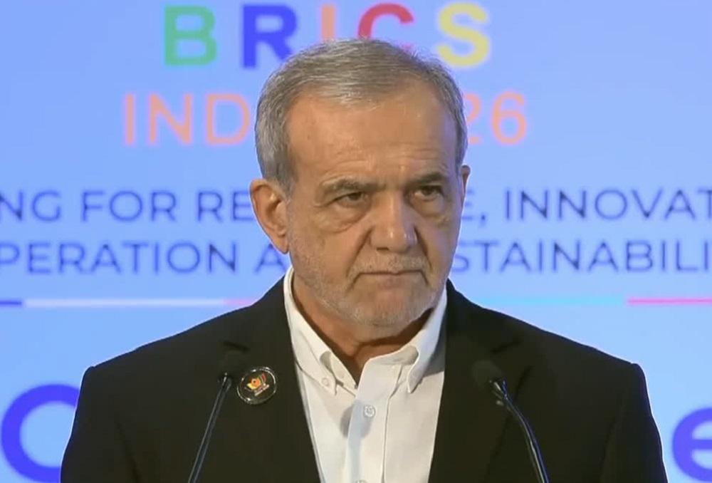 Em cúpula do BRICS, presidente do Irão diz que “Médio Oriente não precisa de um policia”