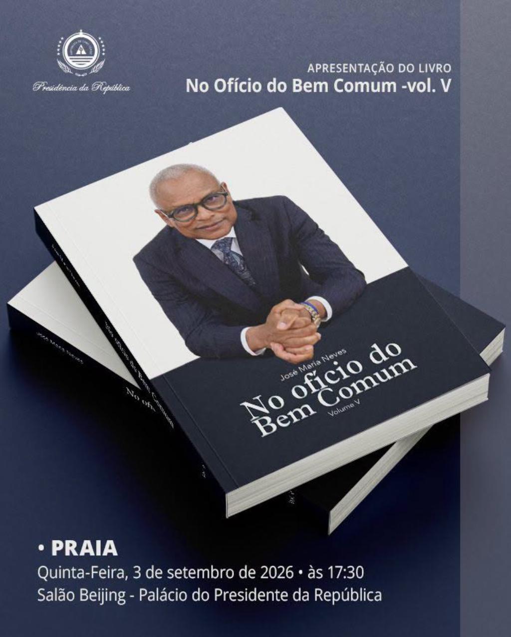 Política/
V Volume de “No Ofício do Bem Comum” será apresentado esta quinta-feira
