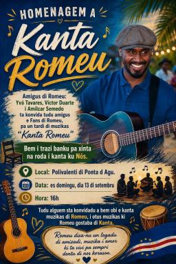 “Kanta Romeu” reúne amigos e músicos em homenagem a Romeu Di Lurdes