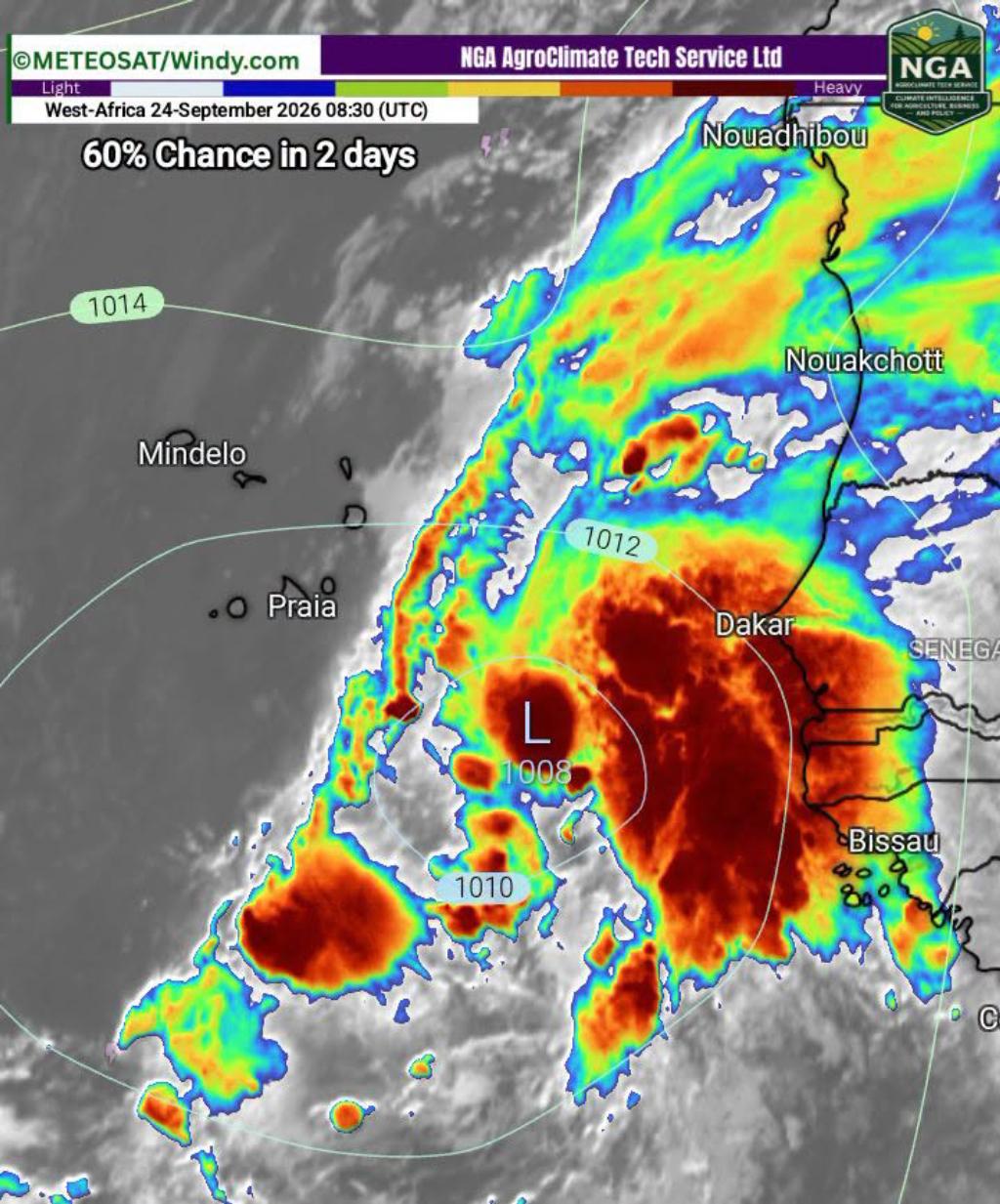 INMG prevê chuva e agravamento do estado do mar em várias zonas do arquipélago