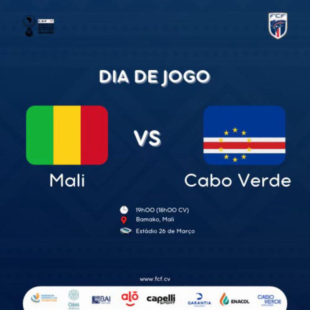 Desporto/
Tubarões Azuis enfrentam Mali na qualificação para o CAN 2027