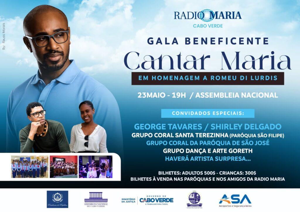Rádio Maria Organiza Gala 'Cantar Maria' na Praia