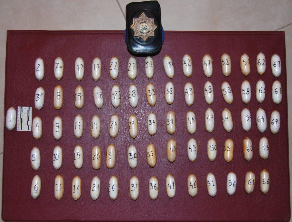 PJ detém mulher da Guiné-Conacri com 69 bolotas de cocaína no Sal