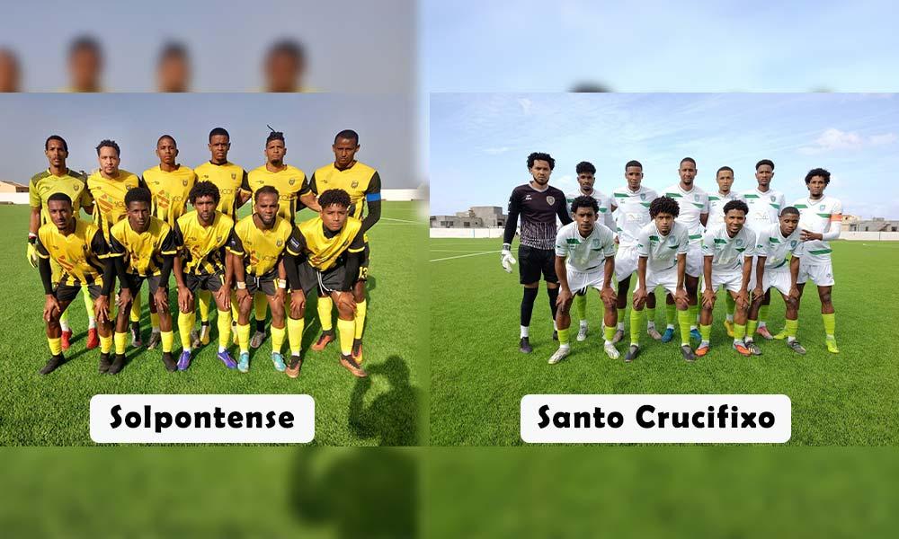 Futebol: Solpontense e Santo Crucifixo disputam, nesta tarde de Quinta-feira, o jogo do título de Campeão de Santo Antão Norte