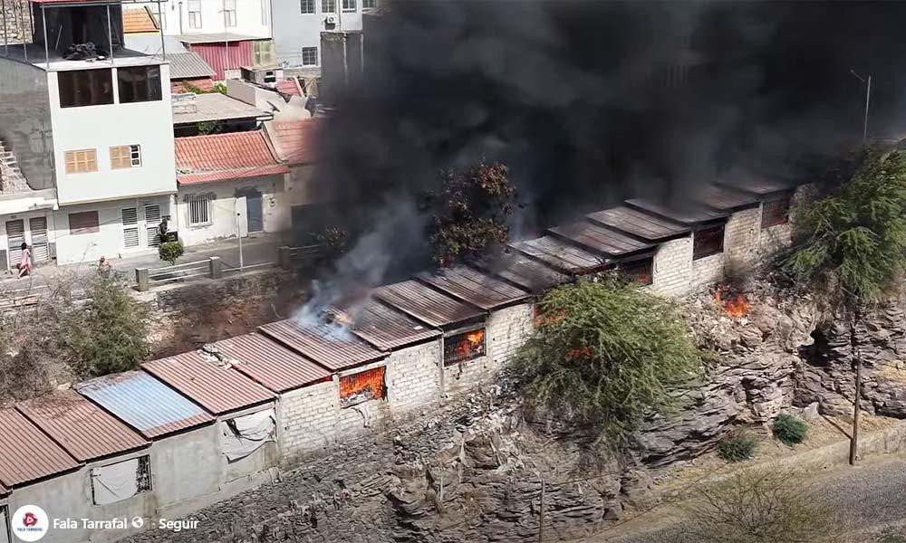 Praia: Câmara vai dar 25 contos por cada bidão perdido às rabidantes afetadas pelo incêndio em Ponta Belém