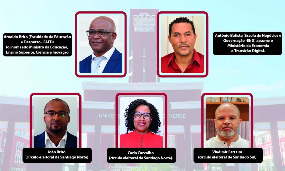 Ministros e Deputados da Uni-CV na XI Legislatura