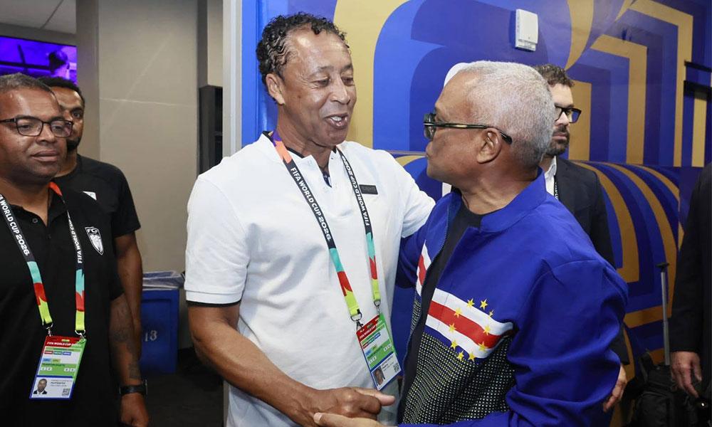 Presidente da República elogia Tubarões Azuis pela estreia no Mundial