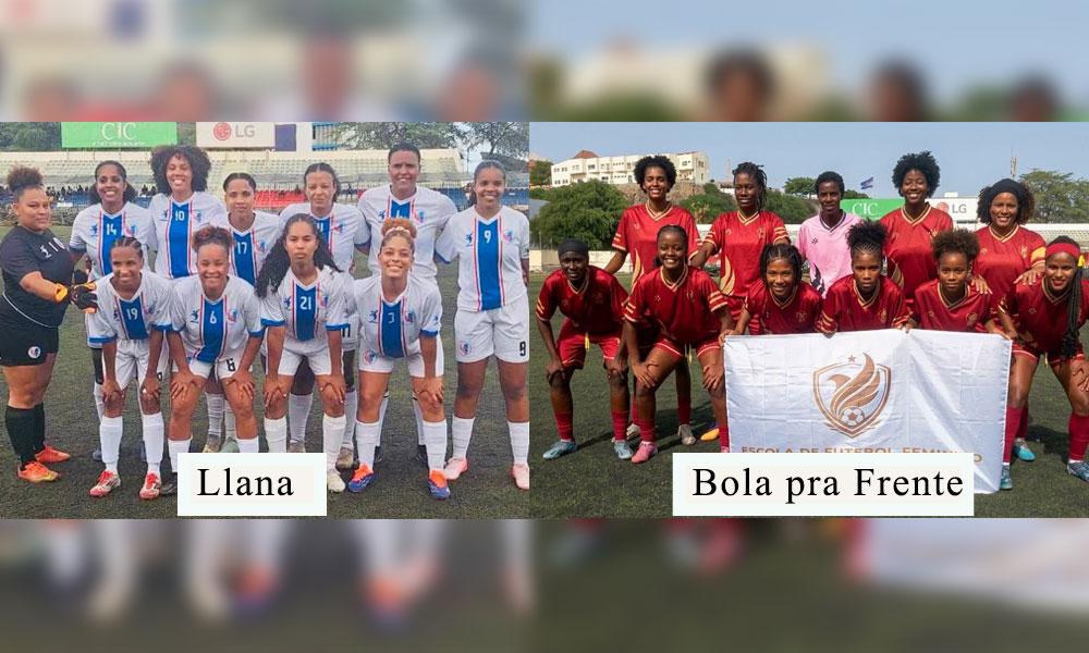 Final do Campeonato Nacional de Futebol Feminino: Llana e Bola pra Frente em Confronto