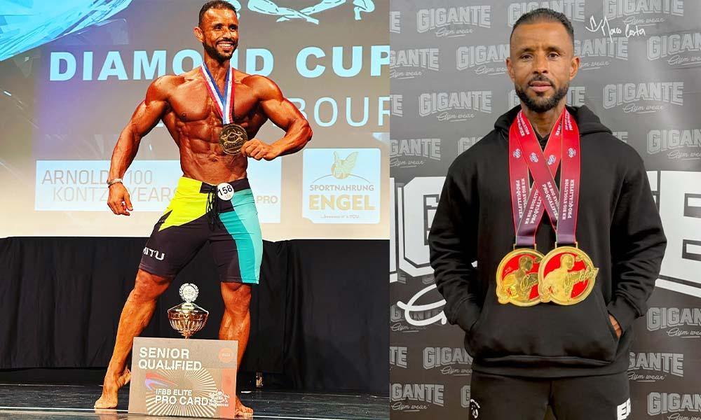Fisiculturista Evelino “Lino” Rodrigues condecorado com Medalha de Mérito de Primeira Classe