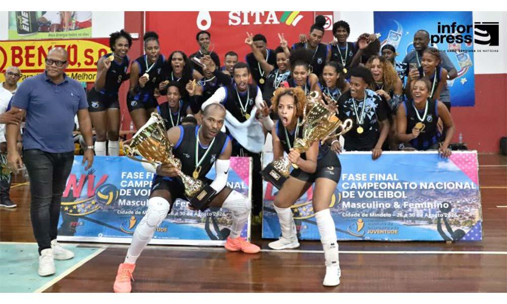 Voleibol: Interclube da Praia sagra-se campeão nacional em masculino e feminino