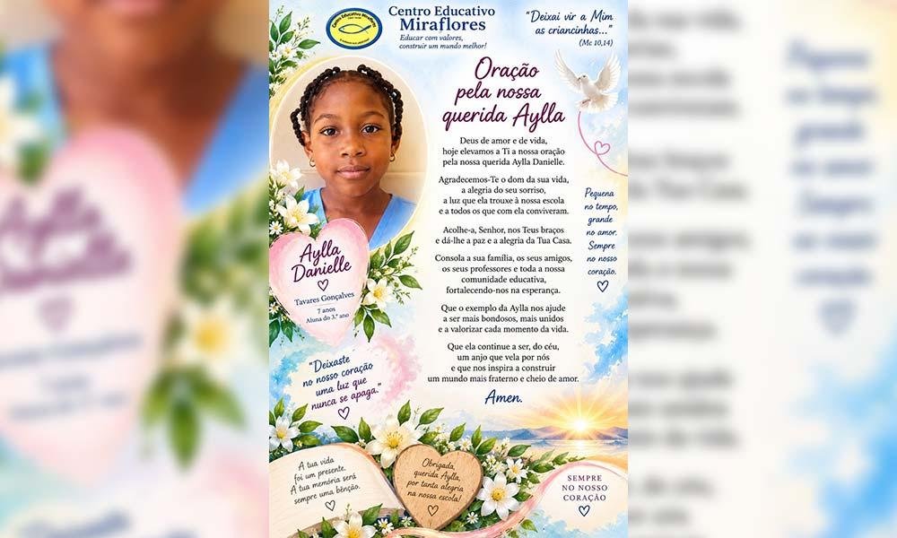 Praia: Vai hoje a enterrar a pequena Aylla, vítima de atropelamento