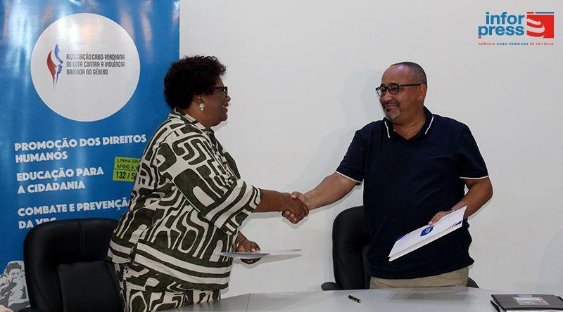 Associação de Luta Contra VBG e Associação Cabo-verdiana de Boston assinam protocolo para reforço institucional e combate à violência