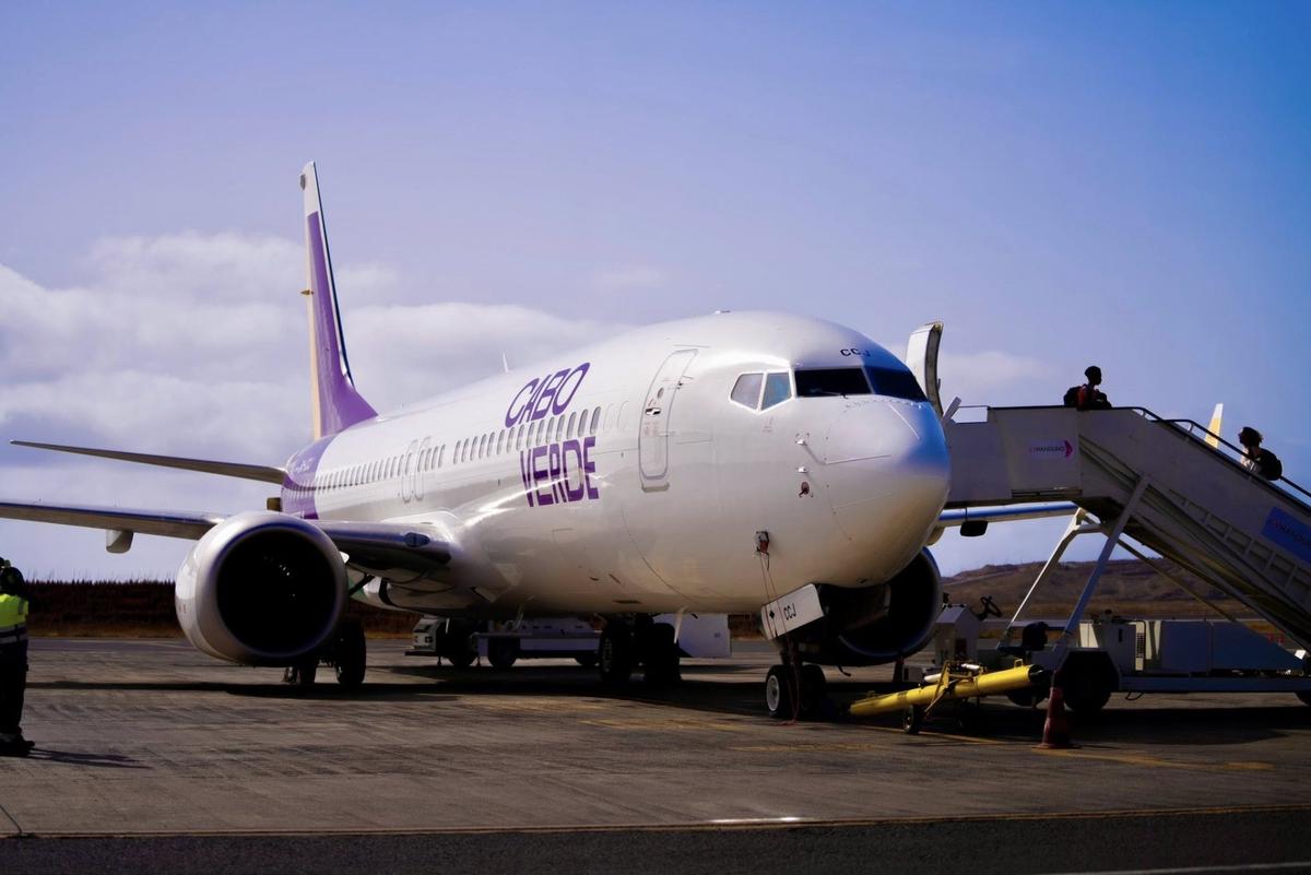 Boeing 737 MAX 8 da TACV está na Etiópia para manutenção programada