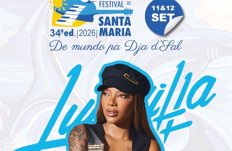 Agora é oficial: Ludmilla regressa a Cabo Verde para atuar no Festival de Santa Maria