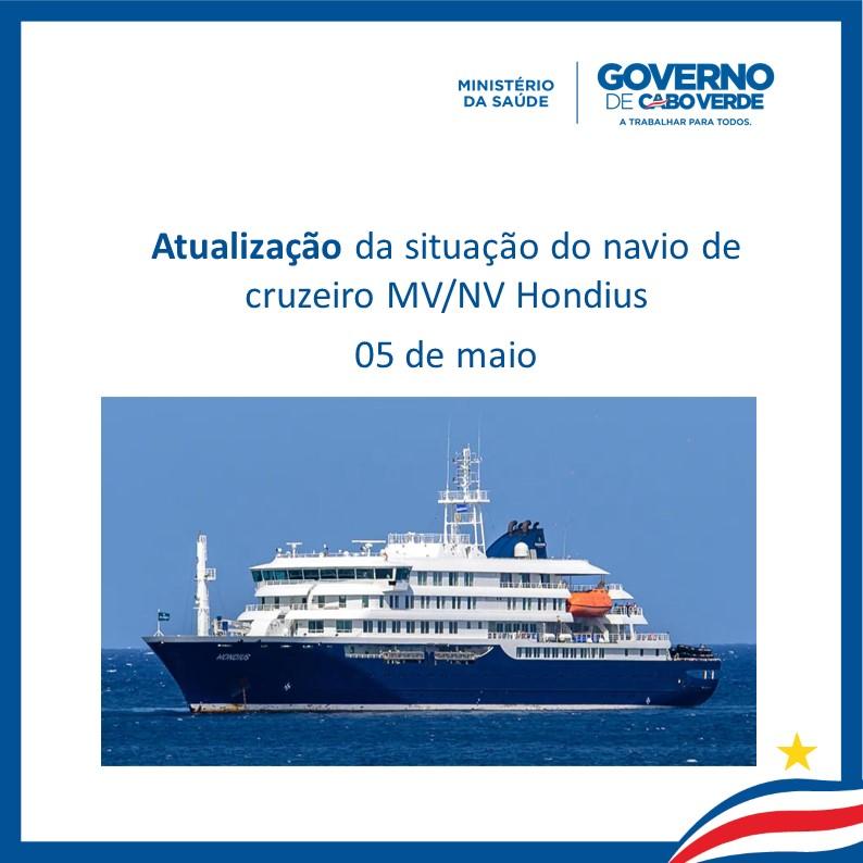 Atualização sobre a Situação Sanitária do Navio MV Hondius