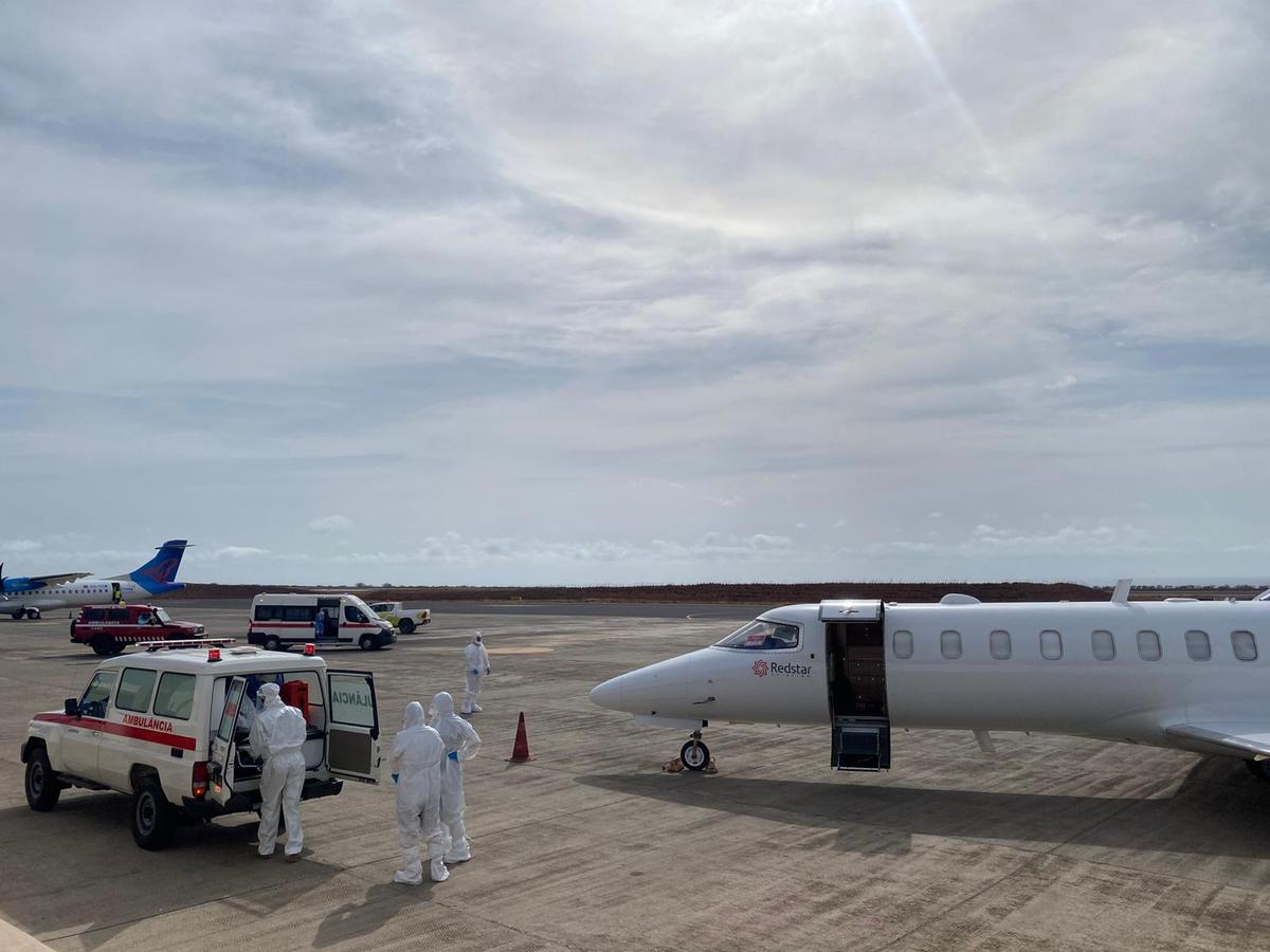 Os três pacientes que estavam a bordo do navio MV Hondius já foram evacuados